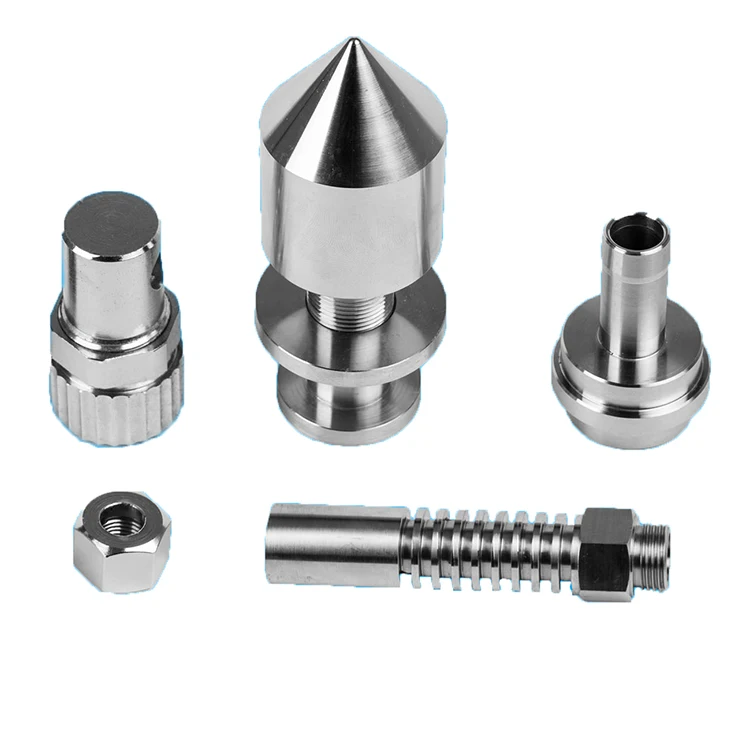 Изготовленный на заказ OEM Custom Cnc токарное фрезерование из нержавеющей стали 5-осевой алюминиевой латуни cnc обрабатывающие детали вала