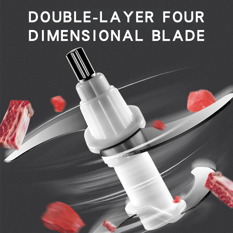 5L all-steel meat grinder factory direct supply cheap selling dumpling stuffing machine multifunctional garlic mincing machine