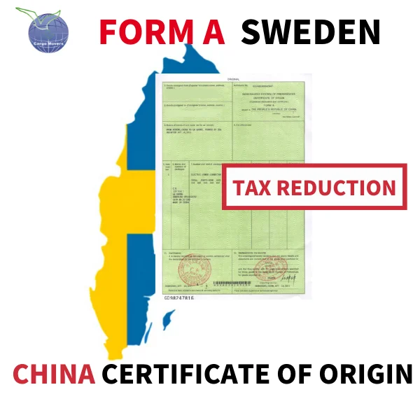 Сертификат происхождения для импорта