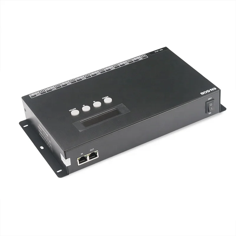 EN-508 Art-Net 8CH 8 Channel Output Programmable SPI Pixel Digital ONLINE LED Controller