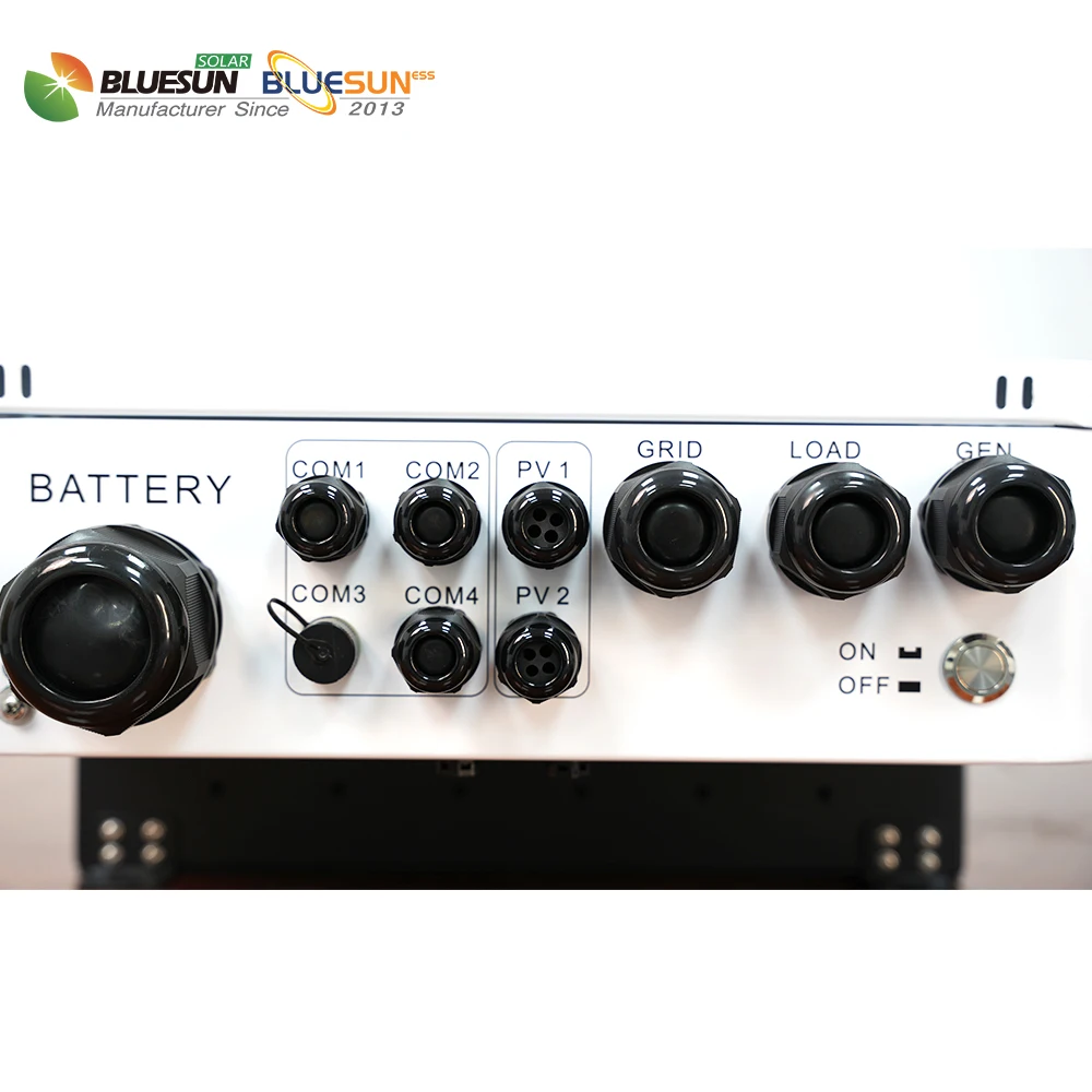 Bluesun инвертор 10 кВт Гибридный с разделенной фазой солнечный 110/220 В для дома