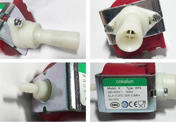 KP4 35W 220V 230V Electronic Miniature Solenoid Pump Bomba De Solenoide for Mopping Machine