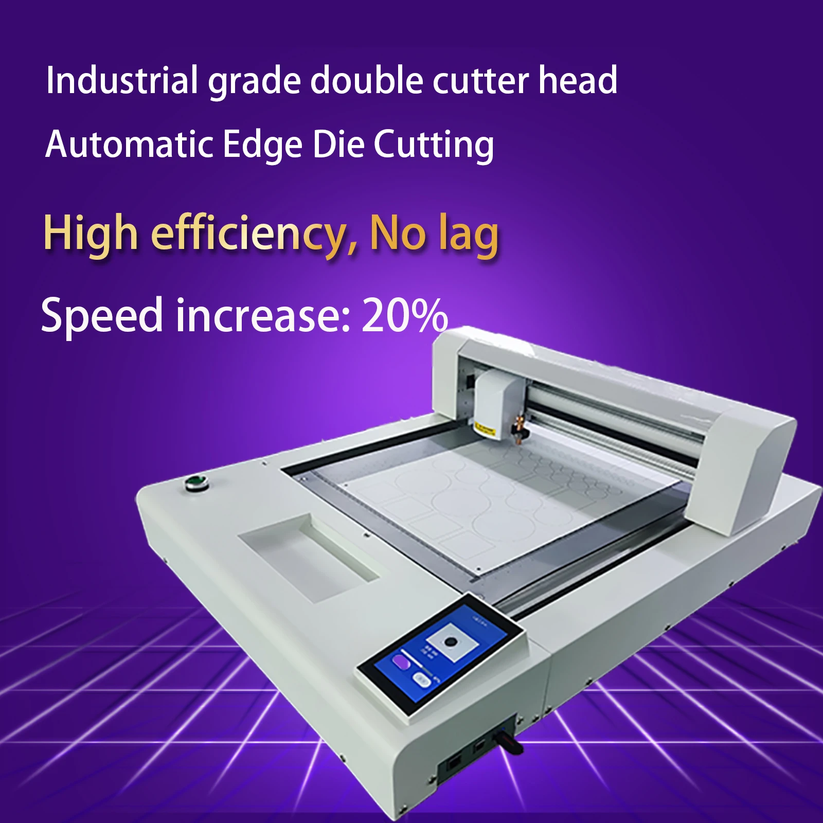 Hot selling BMP digital label die cutting machine cutter A3 size gift box cutting and creasing machine