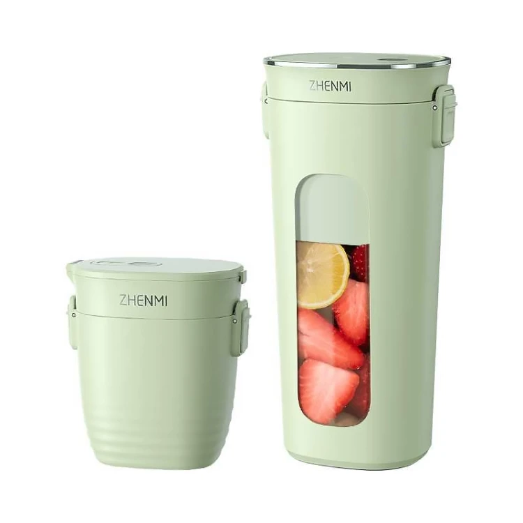 Portable Original Zhenmi Mini Orange Juicer Machine Wireless Vacuum Juicer Cup USB Charging Blender