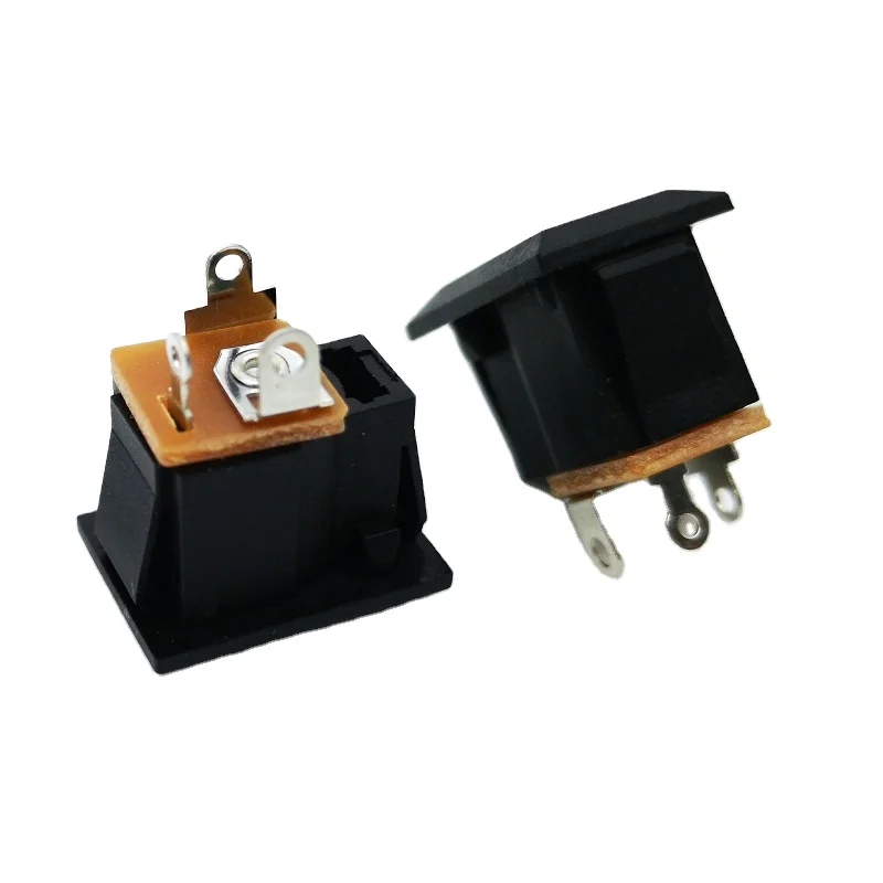 DC-069 barrel jack connector 3.5 diameter inner diameter female seat 180 degree DIP type dc jack waterproof