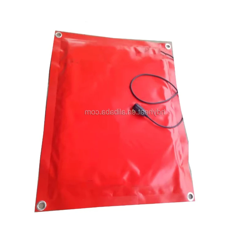 120V Flexible Silicone Rubber Heating Mat for Industrial Heating Equipment for electric blanket used for car engines