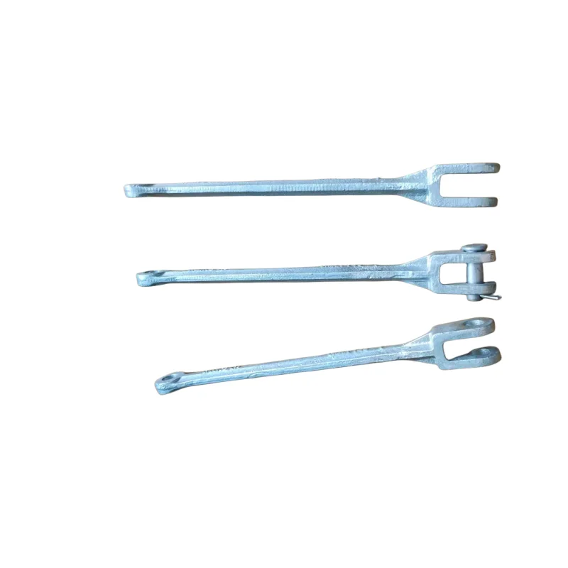 foundry casting services metal ductile iron parts casting pole line hardware connecting rod link Electric pull rod