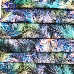 Animal Print Leopard Custom Digital Printed China Designer 100% Rayon Fabric