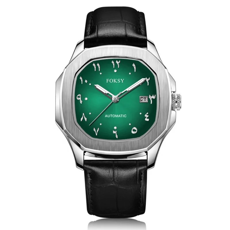 Formal Quartz Wrist Watches men wrist watch Calendar Mineral Window Metal Band