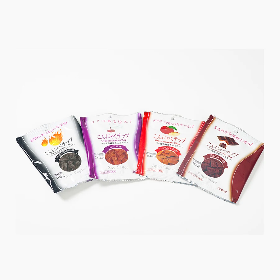 Nutritious sweets pouch products konjac alimentaire healthy snack
