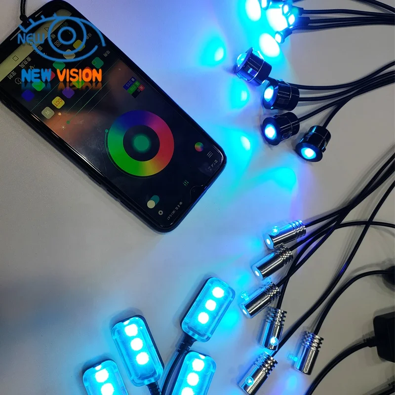 
Auto Interior Atmosphere Led Lighting System Car Inside Ambient Light 