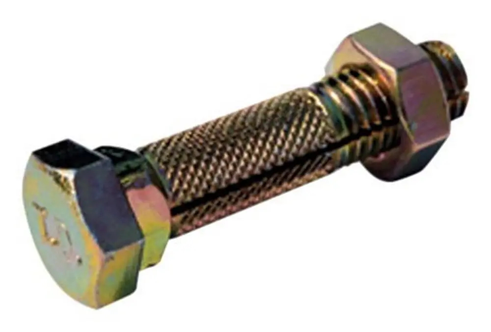 Nuts & Bolts Ground Anchor Brackets and Straps Slotted Bolt and Nut