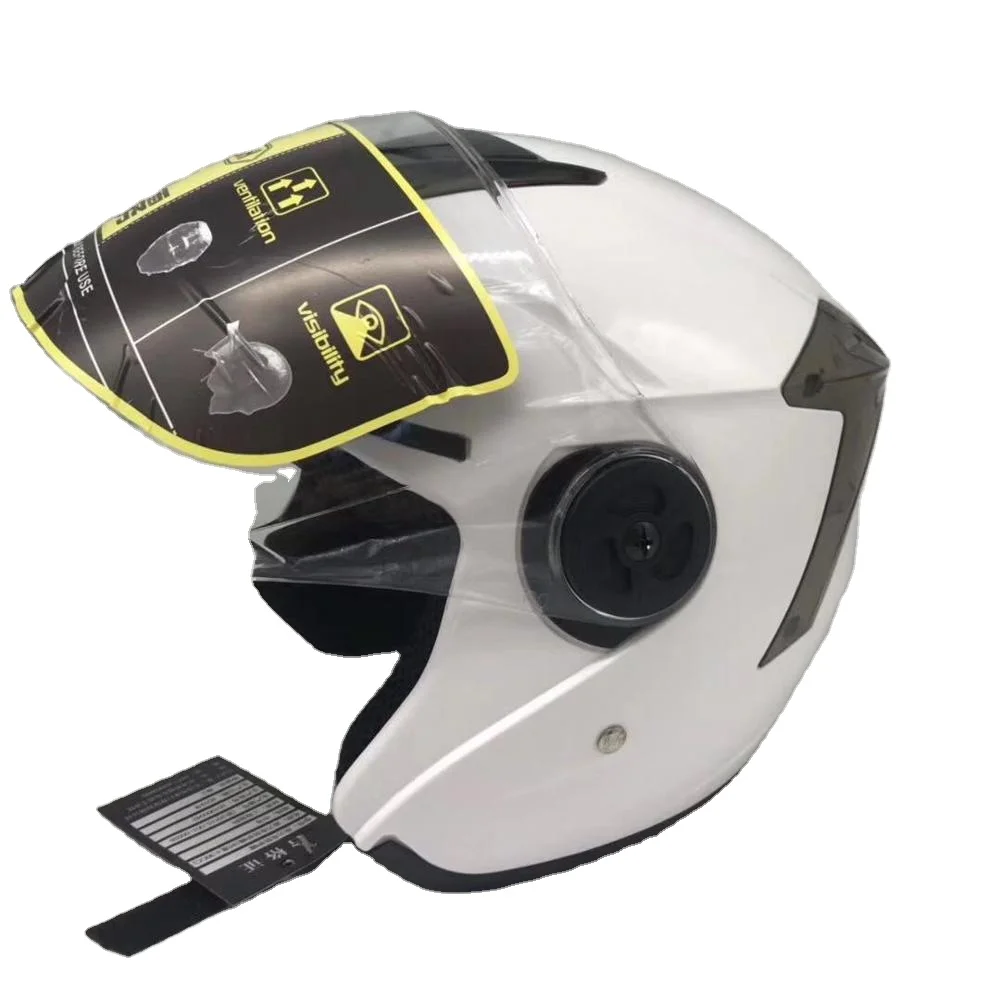 Motorcycle half face helmet with DOT, CE approved, ABS 2019 new design,