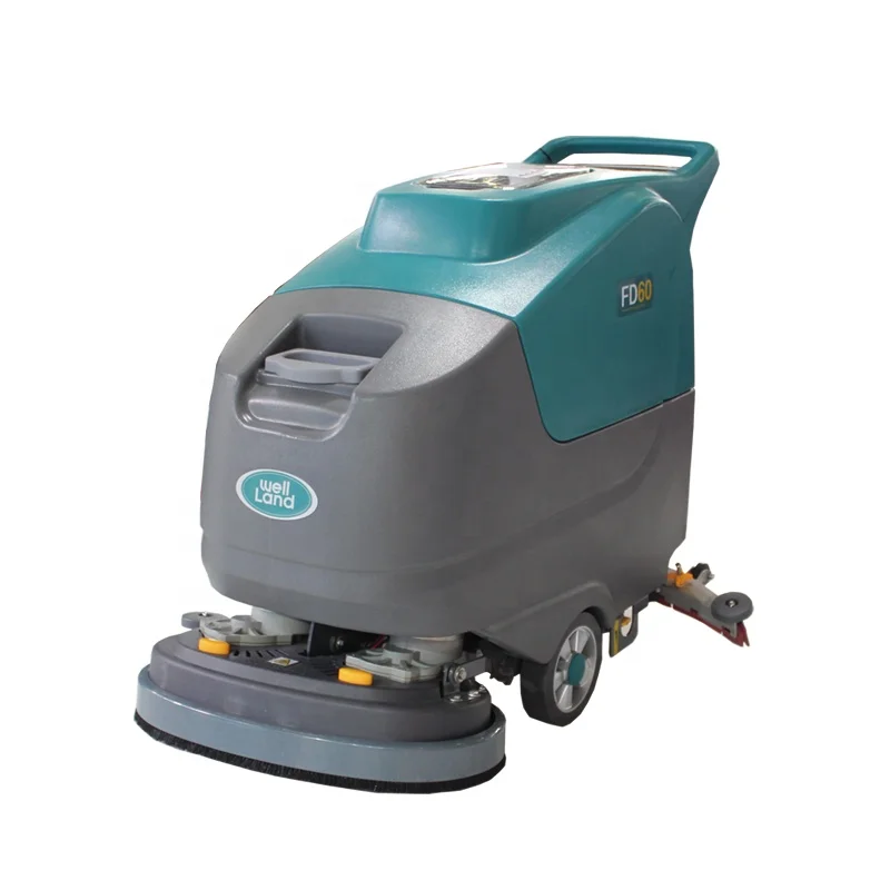 Factory Price Medical Electric Scrubber Battery Operated Walk Behind Floor Scrubber Dryer