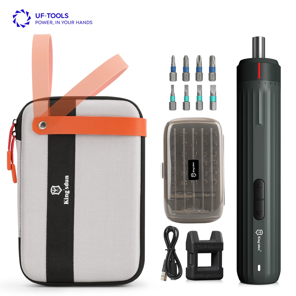 UF-TOOLS 2000mah Mini Electric Screwdriver Set Cordless Powerful Battery Tools Manual Power Source