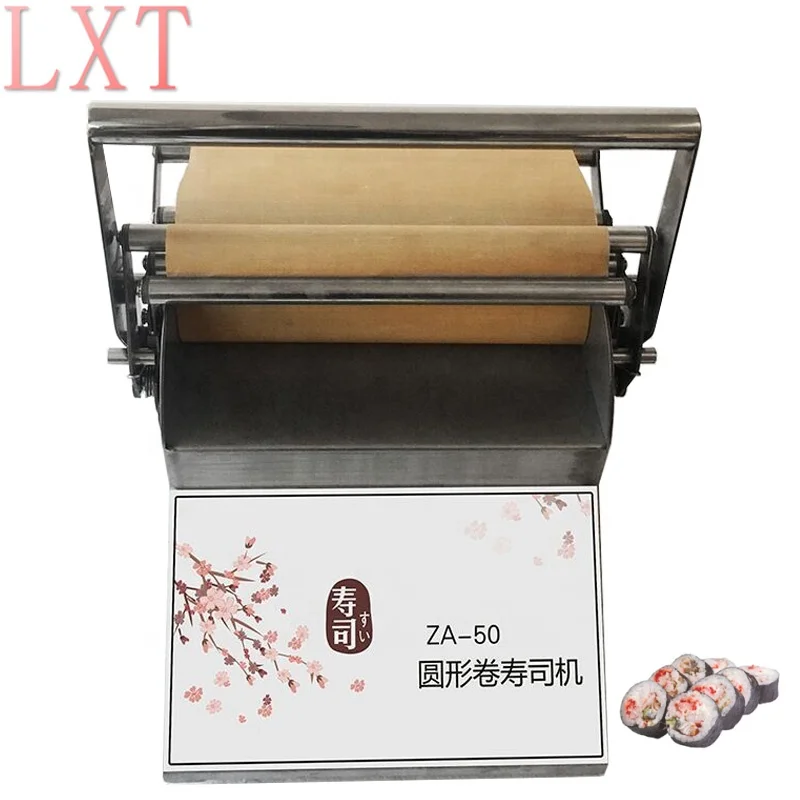 Коммерческая машина для изготовления суши, ручная машина для изготовления суши, формовочная машина из нержавеющей стали, круглая квадратная форма
