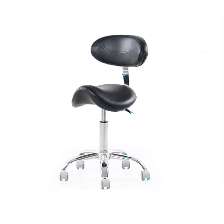 New design best price portable lifting saddle chair massage stool