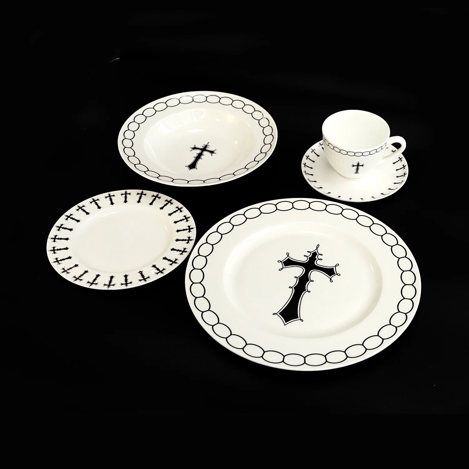 Lead Free Cadmium Free French Porcelain Dinnerware