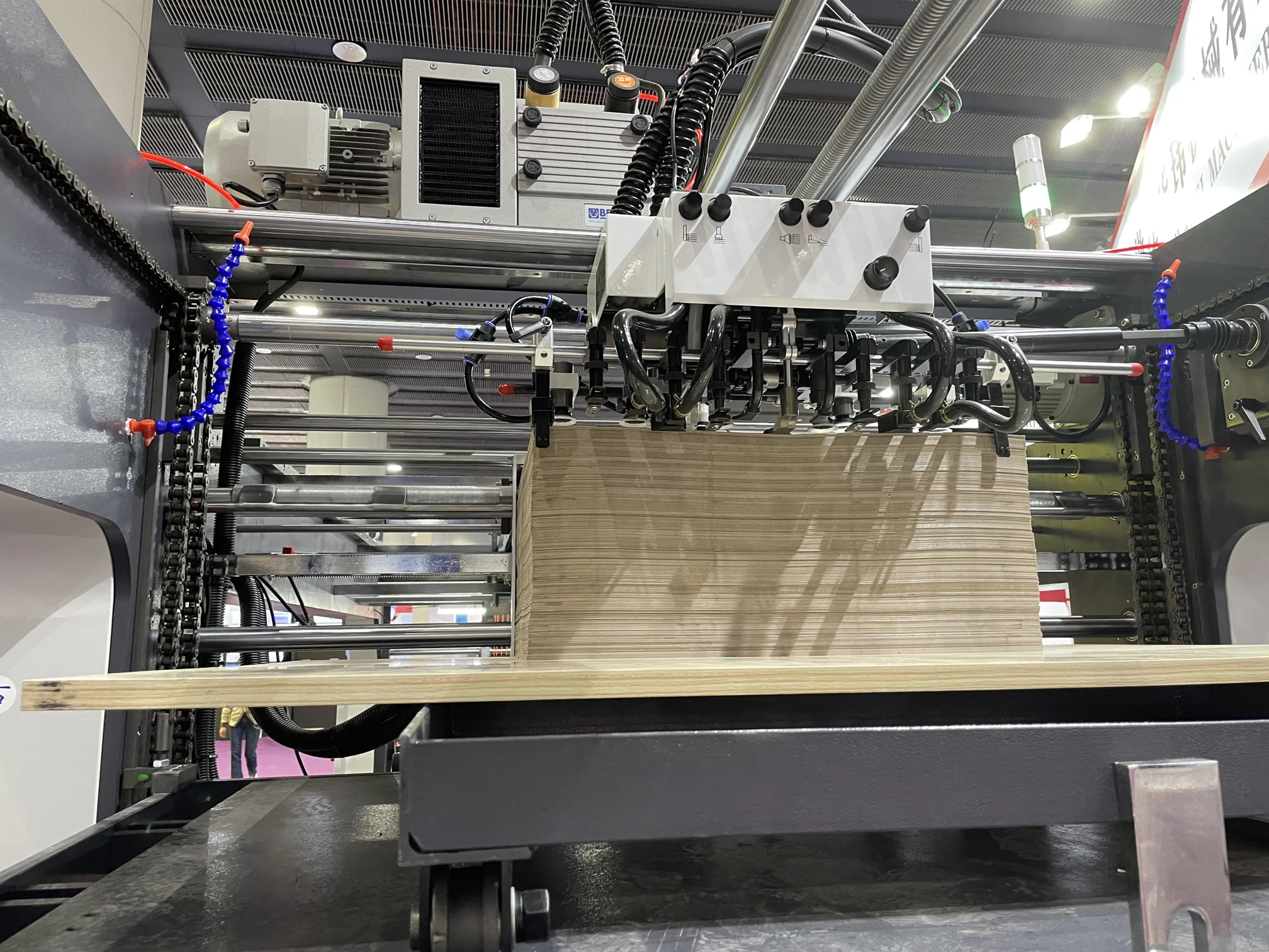 High Speed Fully Automatic Flute Laminating Machine Corrugated Cardboard Ply Laminate Machine