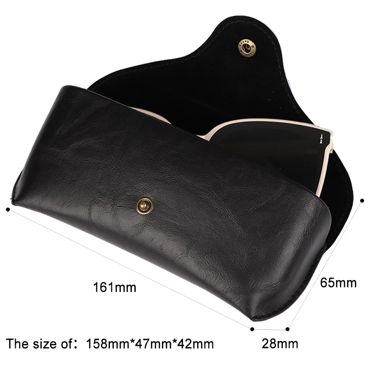 luxury glasses leather set, glasses spectacle box set 4 pcs sets, sunglass Packaging own logo glasses carton case gift set