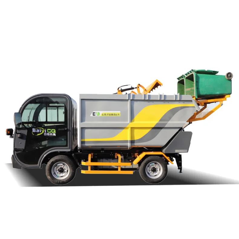 Baiyi L35 Source Factory Hot Sale 3.5CBM Garbage Capacity Garbage Truck