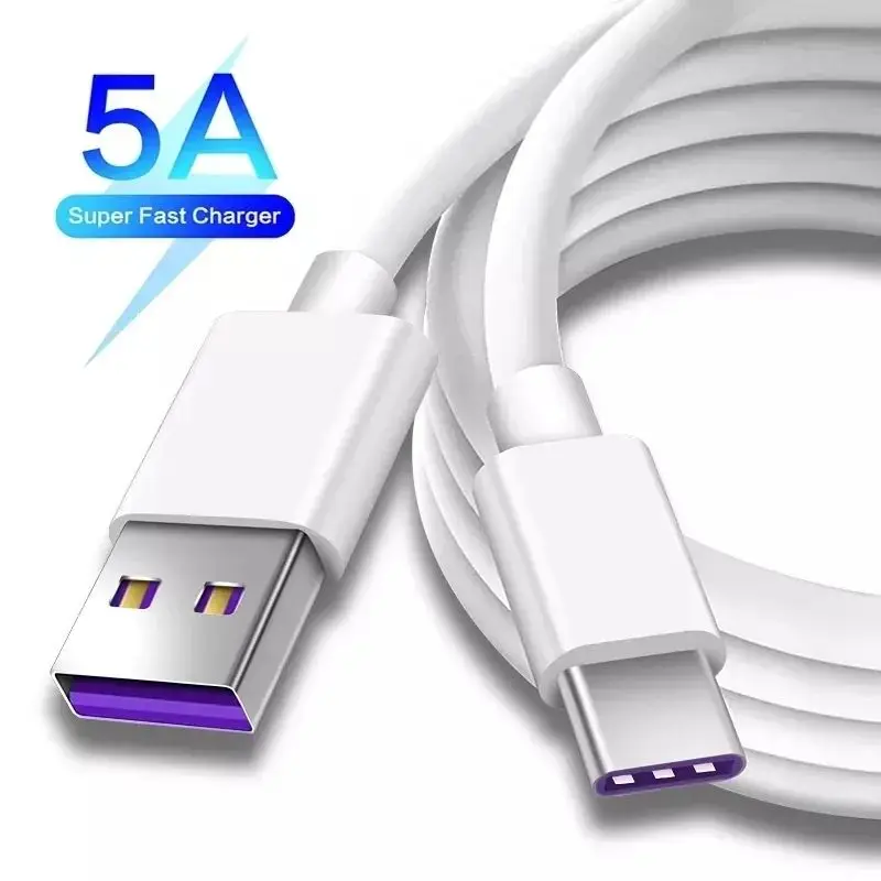 Wholesale 6a usb type-c super fast charging data cable custom logo for huawei