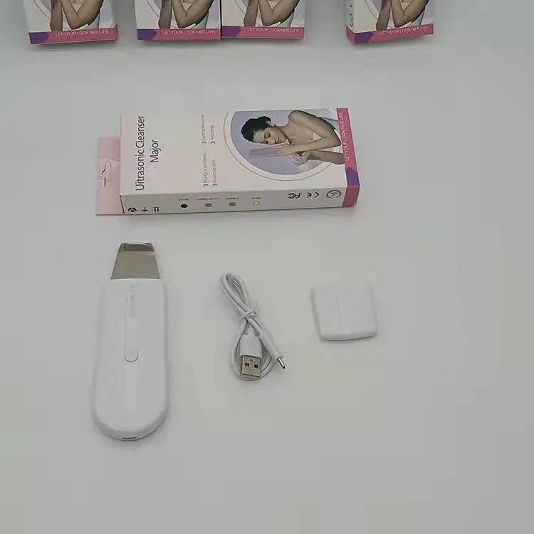 Shovel Machine Face Exfoliator Device Personal Beauty Care Peeling Dead Ultrasonic Cleaner Spatula Facial Skin Scrubber