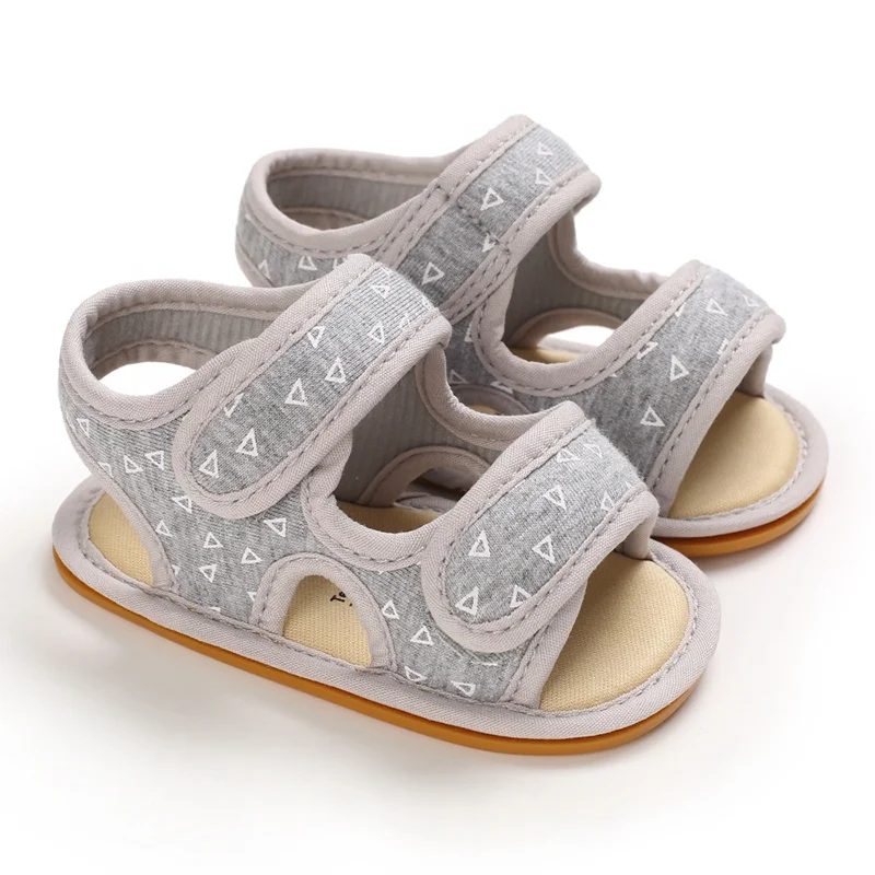 Wholesale New Casual Toddler Rubber Sole Kids Boys Pu Baby Newborn Sandals