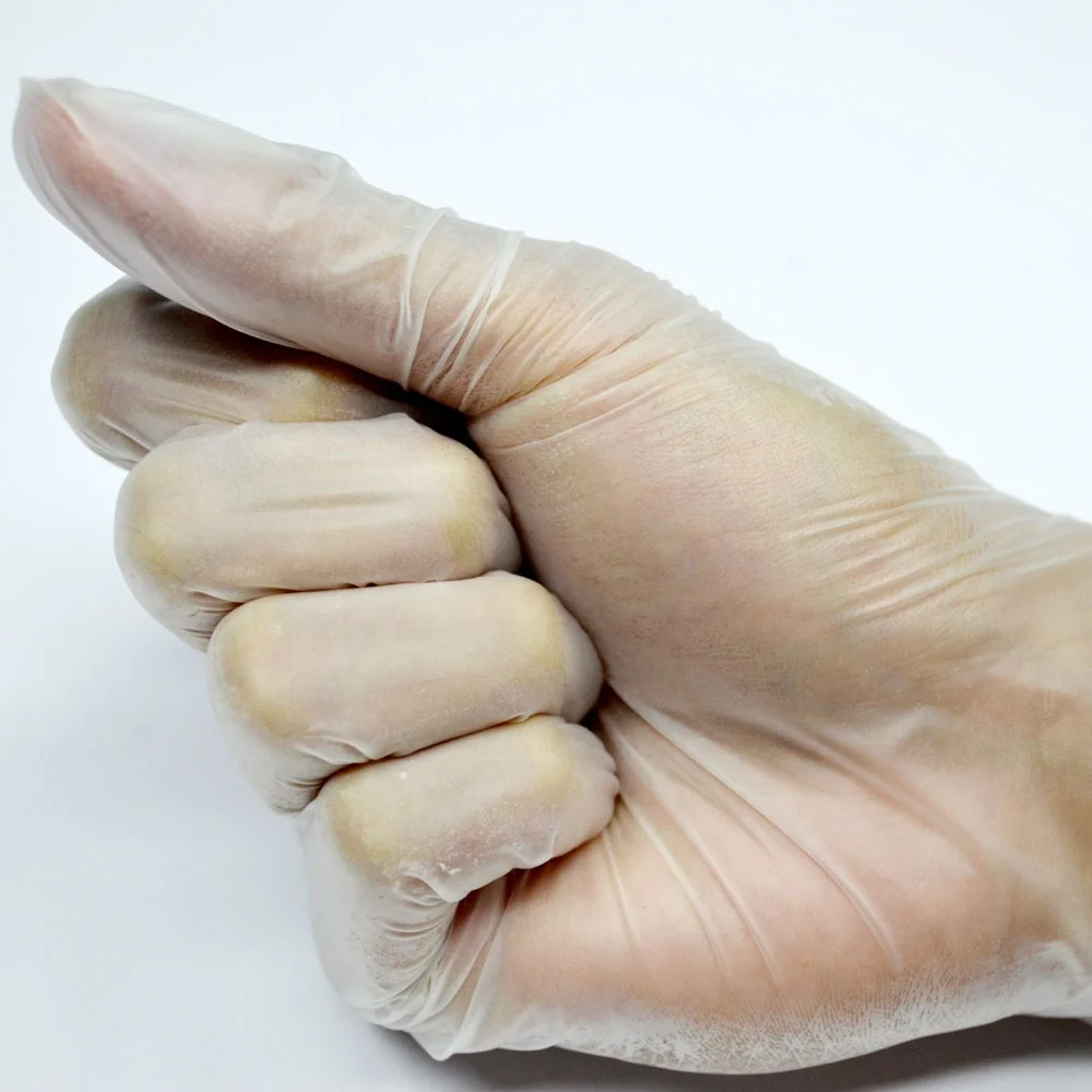 wholesale vinyl glovee disposable PVC glovee kitchen cleaning powder free glovee hand protection