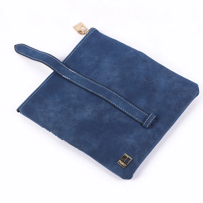 Женский длинный матовый кошелек