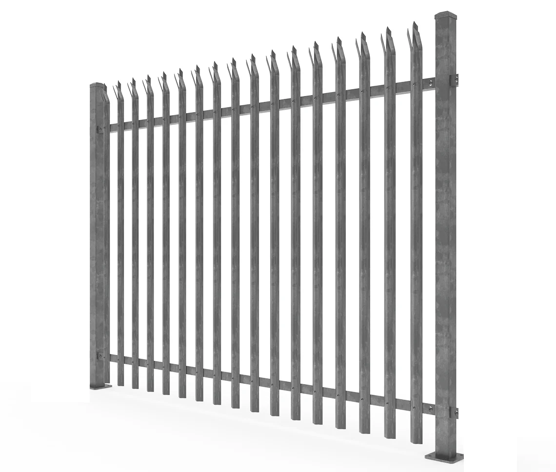 High quality low costs Security Grade Steel Palisade Fencing