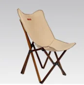 Хит продаж, оборудование для кемпинга, белый холст, складной стул для кемпинга, дерево