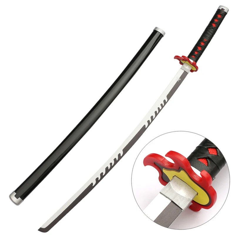 demon slayer sword Premium quality performance weapon props not edged toy knife COSPLAY anime props wooden knife