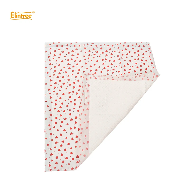 Elintree Wholesale Custom OEM/ODM Baby Changing Pads Super Absorption Waterproof Disposable Baby Underpads