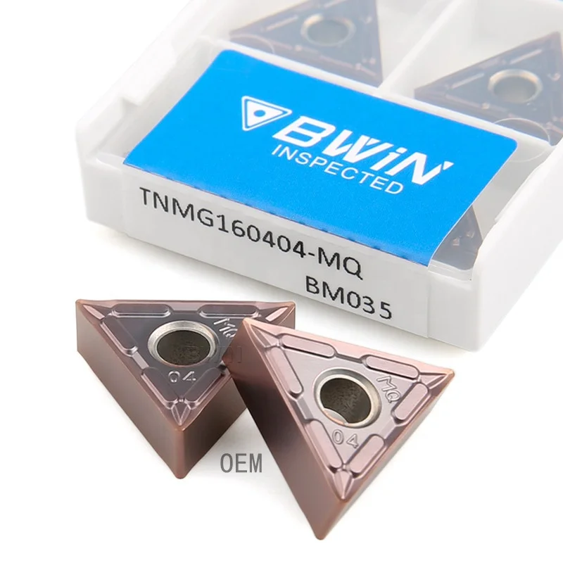 Tnmg160408-Ma Insert For Lathe Tnmg 160408 Mq Sm 434 Cdbp Inserto De Carburo Tnmg160404R-S Metal Duro Torneamento Tnmg 16 160405