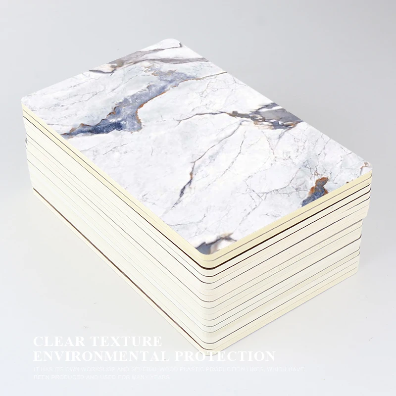carbon slate marble wall decorative bamboo charcoal wood veneer bamboo charcoal board pvc uv marble sheet wall panel