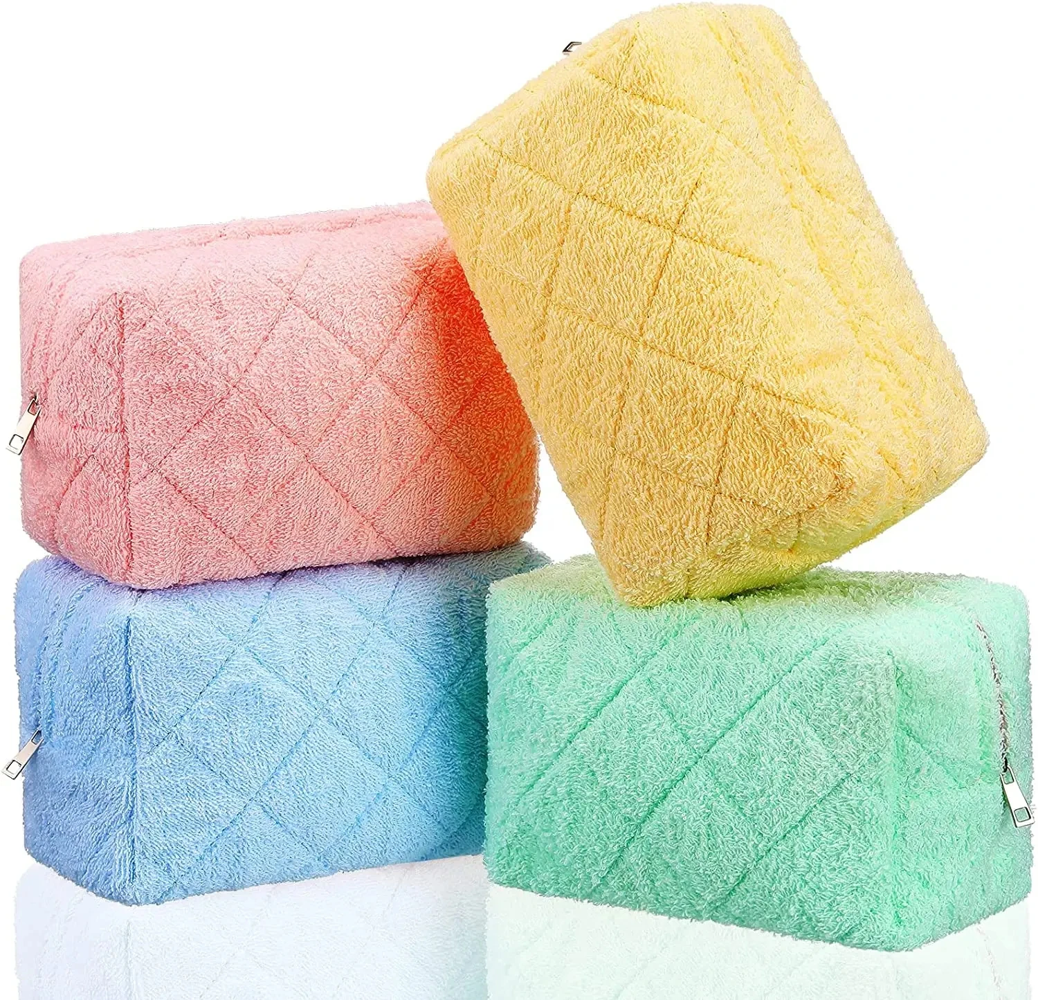 Custom personalized portable unique professional plain pillow pouch toiletry makeup brush storage bag profesional logo