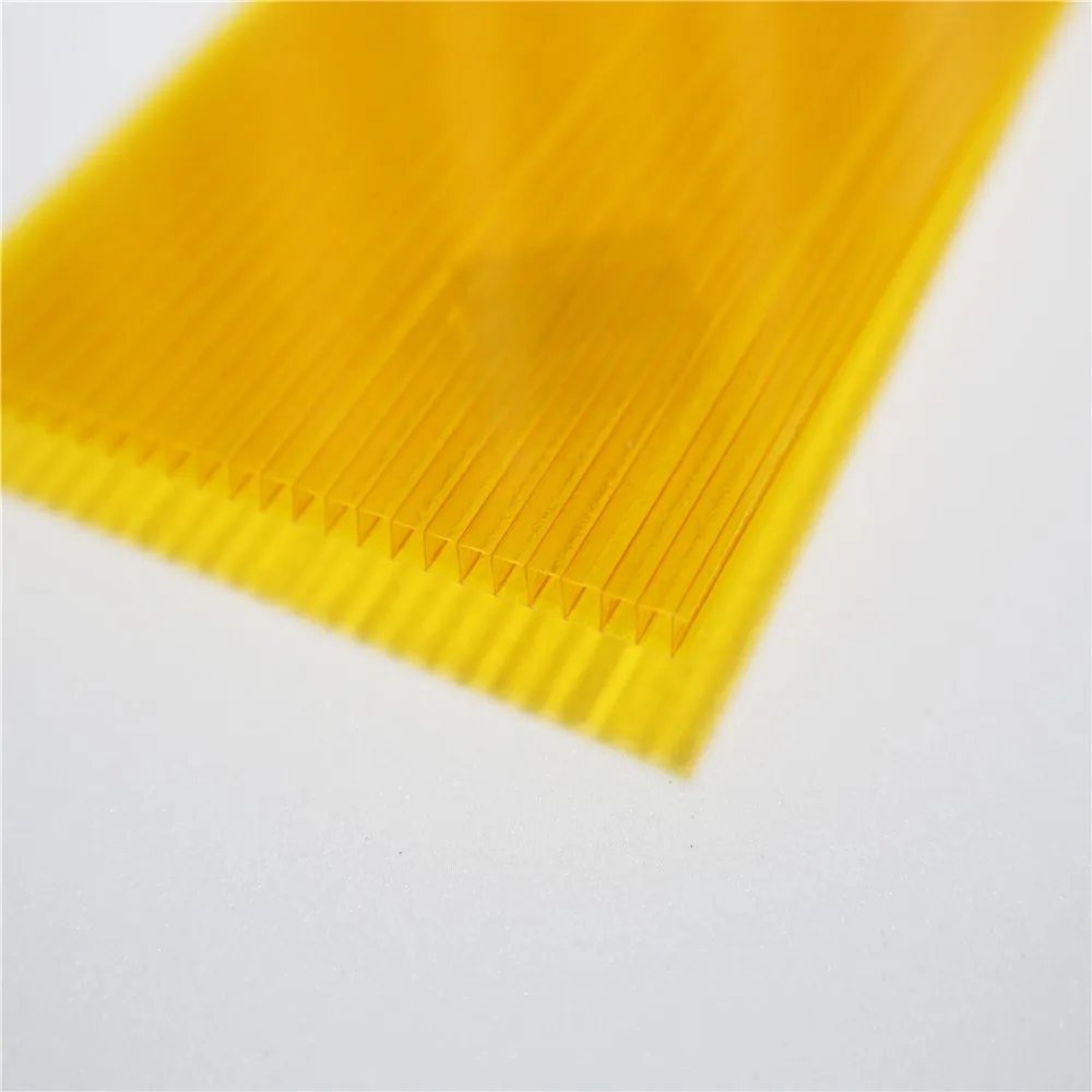 High cost performance and widely applied plastic sheet polycarbonate hollow sheet