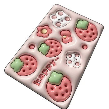 SHENGDE Funny Floral 3d Digital Print Effect Series Printer Diatomite Soft Absorment Foam Bathroom Set Rug Bath Mat
