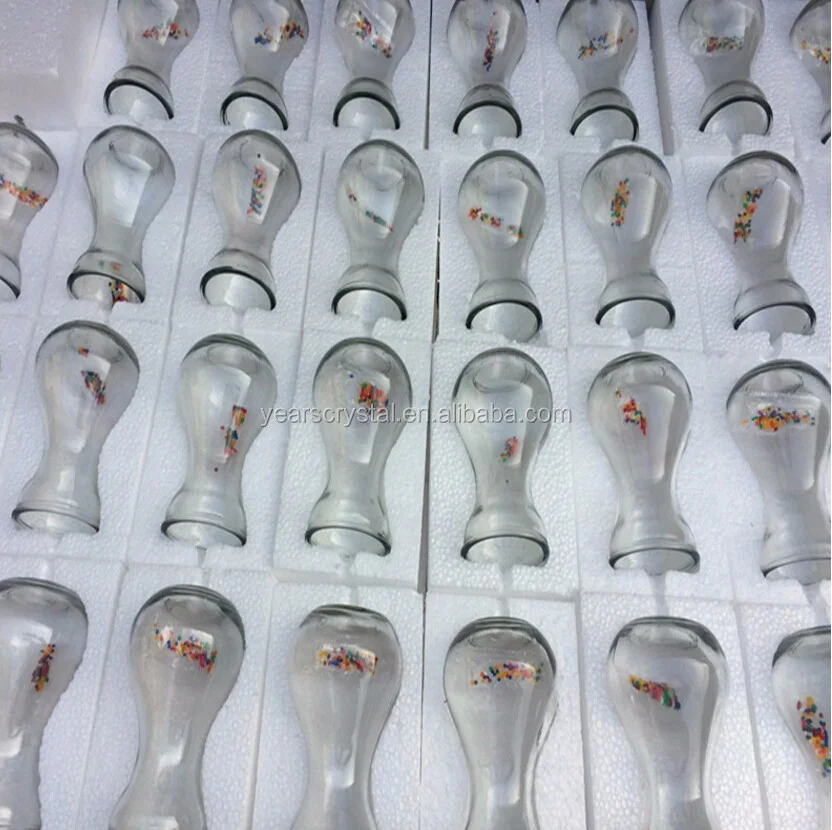 Hot Sales Flower Glass Vases Home Decoration 10 INCHES Tall Crystal Vases For Wedding Centerpieces