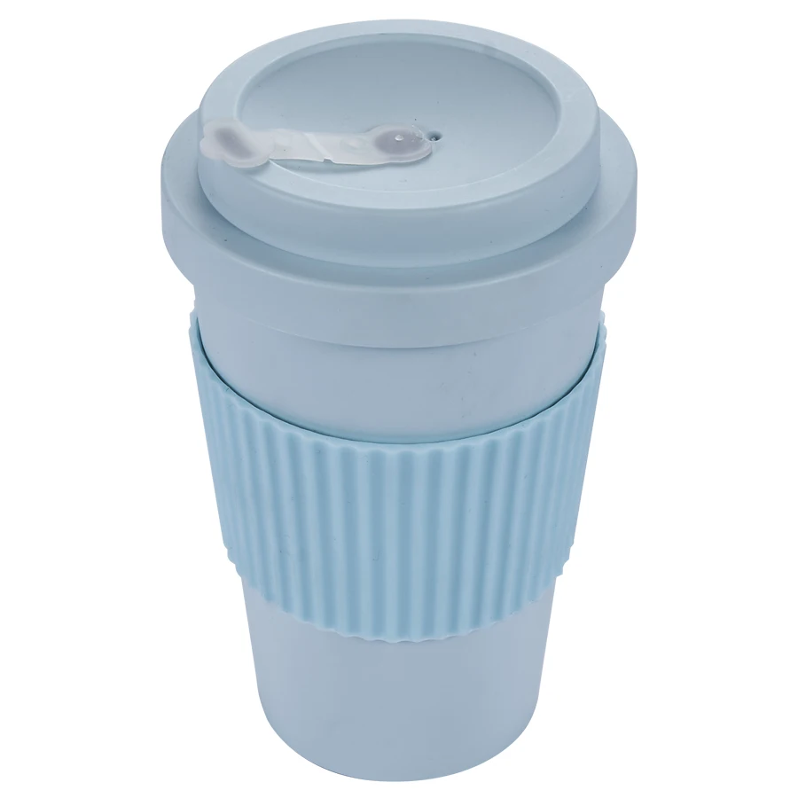 Heat Resistant 100% Bio-degradable Mug Eco-friendly PLA Coffee Tea Cup New Design 350ml 400ml 450ml Camping PE Mugs Japan