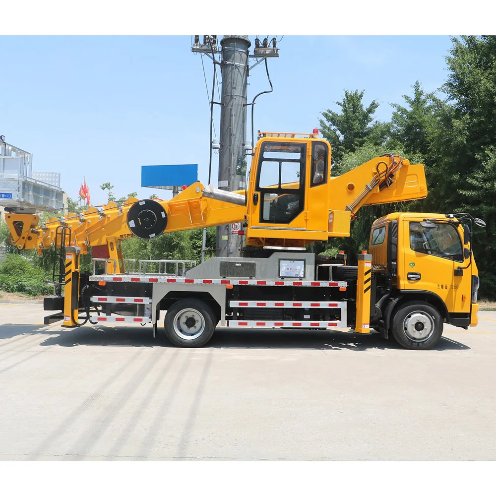 JMC 24 м высотный грузовик с установленным краном 4x2 4x4 воздушной платформой