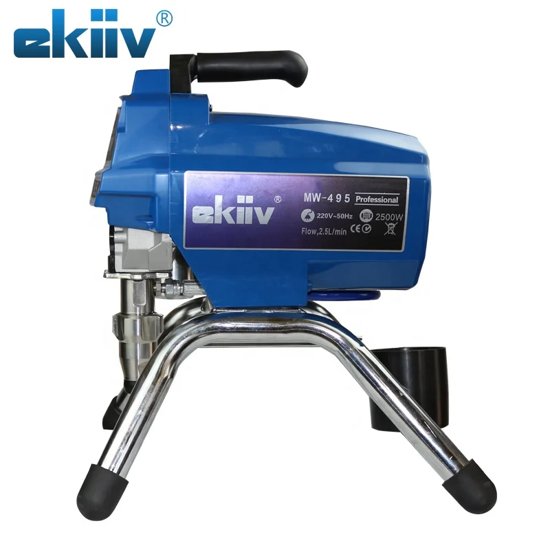 EKIIV 110V/220V high-quality brushless electric airless sprayer 3800W 6L/min high-pressure piston pump airless sprayer