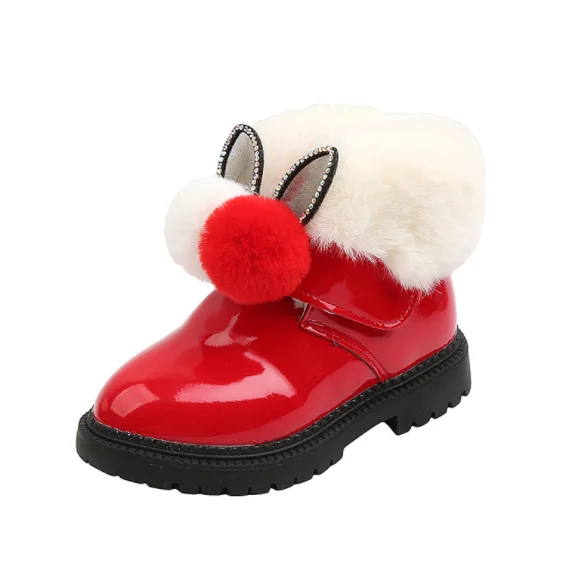  UP-3301r New Design Winter Girls Boots 2021 Kids Faux