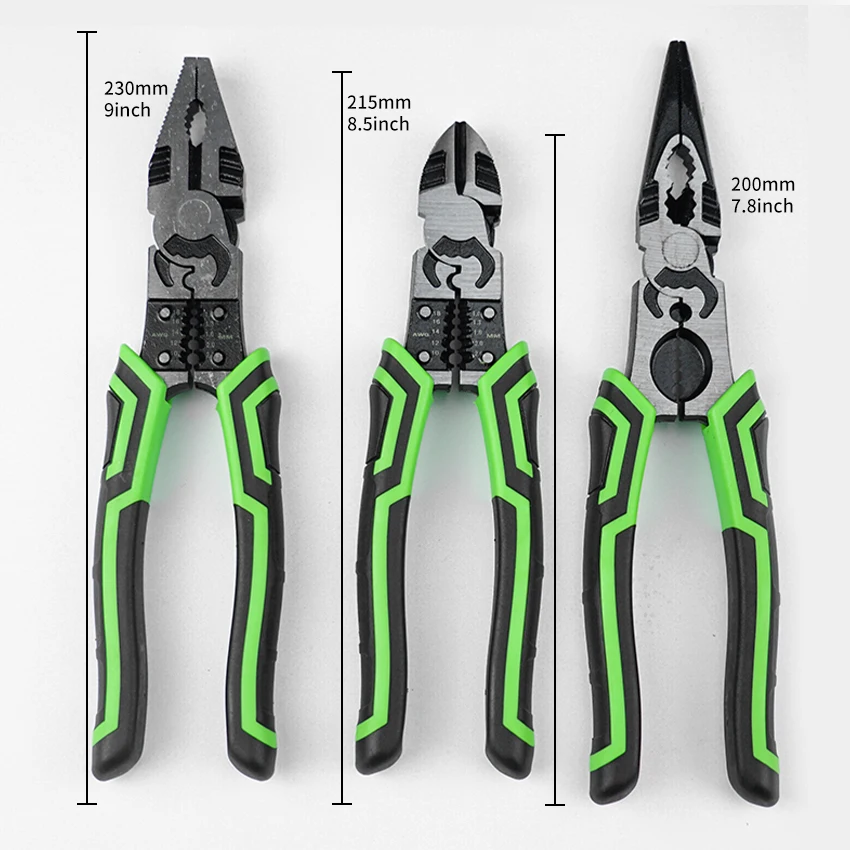 Factory pliers wholesale a set of three pieces of wire cutters a variety of colors of wire cutters