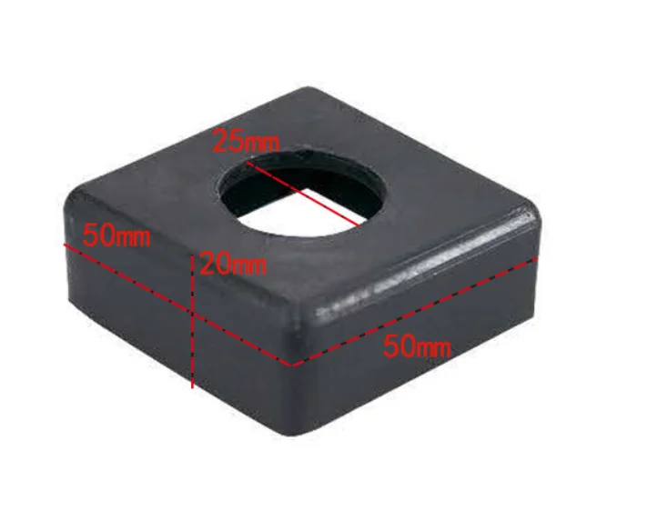 Plastic rubber Plastic Sleeve Insert/Round Hollow Tube Plug Sliding Sleeve Cap/60 to 50 Fitness Pipe Plug
