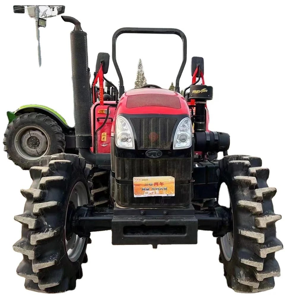 Трактор YTO LX1204, фермерский трактор 70HP, 80HP, 90HP, 100HP, 120HP, 140HP, 150HP, 180HP, 4WD, б/у