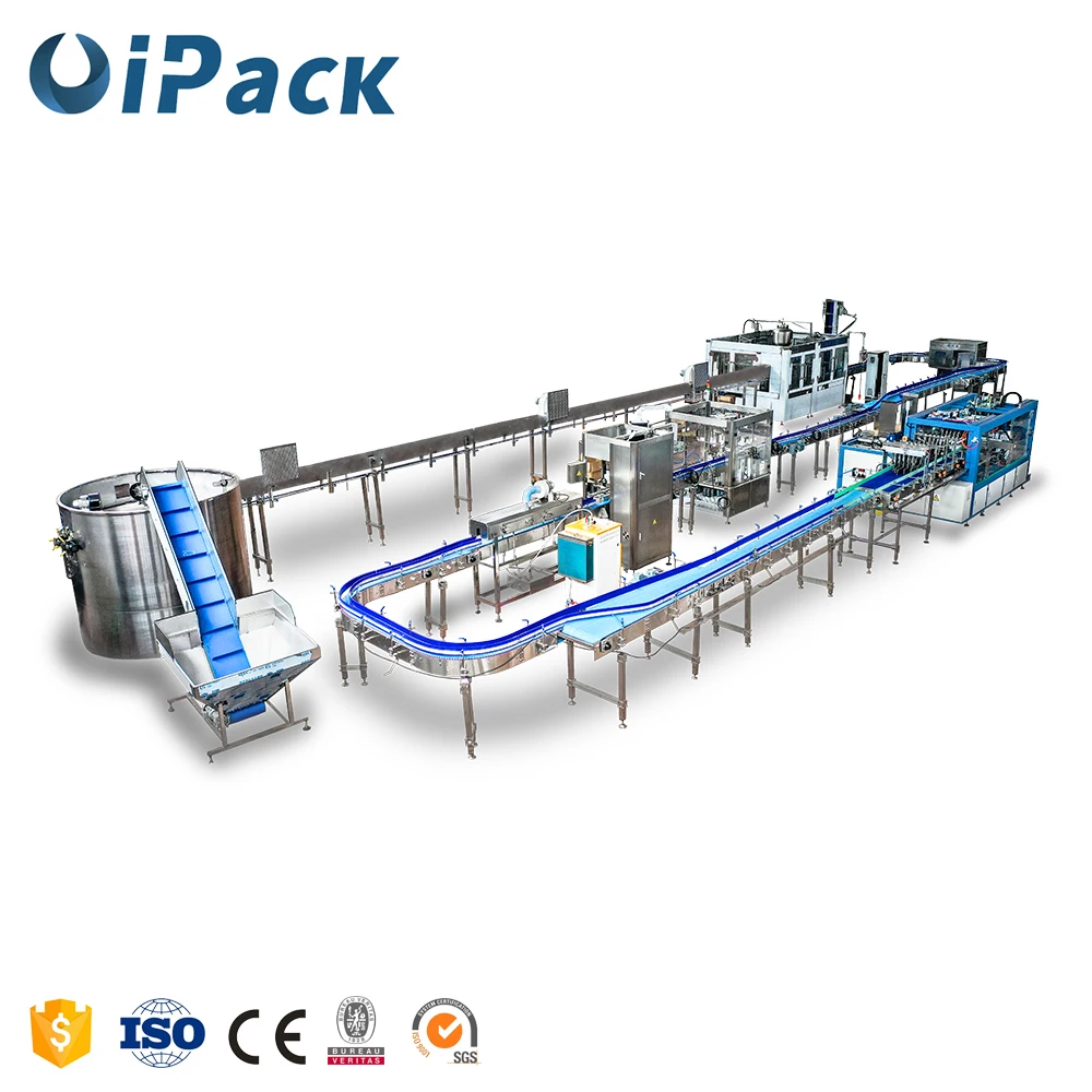 Flavored Water Energy Drink Juice Bottle Filling Bottling Production Line with CE and ISO