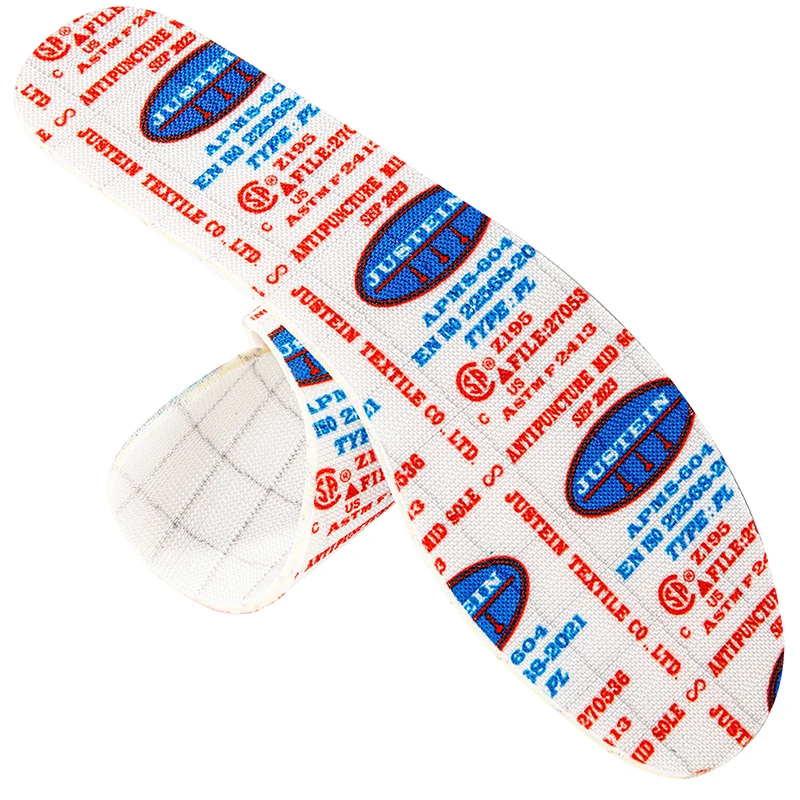 New EU standard puncture resistant insole midsole shoe material accessories