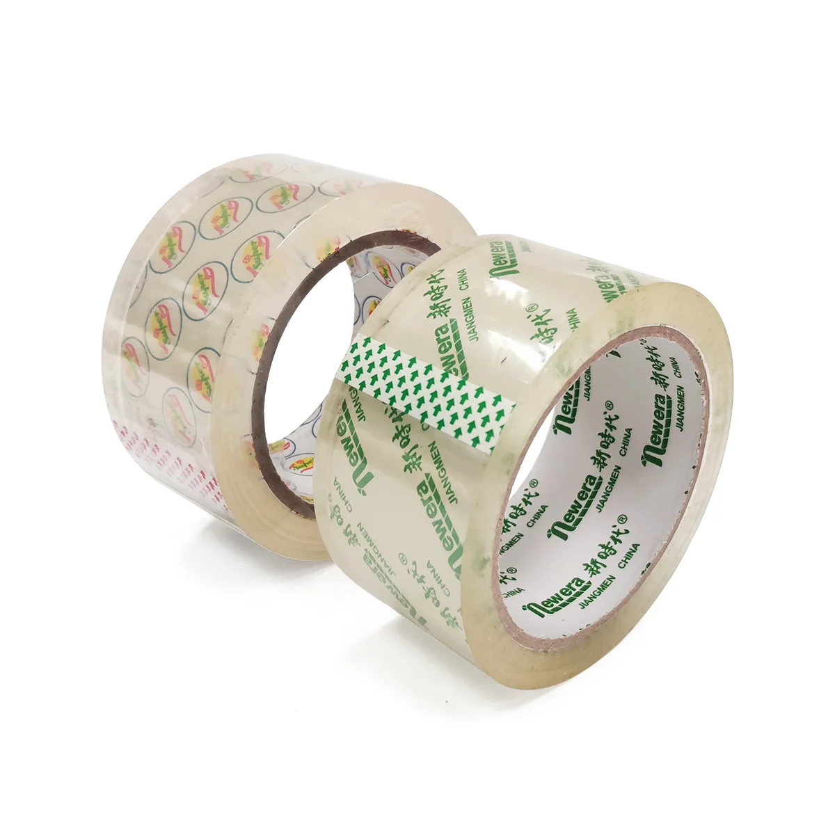Custom Length Transparent 60m 100m Packing Tape Clear Tape Roll